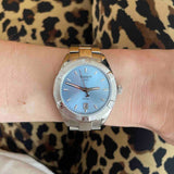 Tissot PR 100 Sport Chic Lady Blue Dial Silver Steel Strap Watch for Women - T101.910.11.351.00 Authentic Buy Shop Now