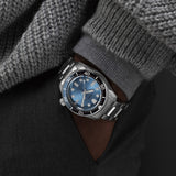 Seiko Prospex Glacier Save The Ocean Special Edition Automatic Blue Dial Silver Steel Strap Watch for Men - SPB299J1 Authentic Buy Shop Now