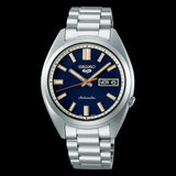 Seiko 5 Sports SNXS Automatic Blue Dial Silver Steel Strap Watch for Men - SRPK87K1 Authentic Buy Shop Now