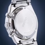 Seiko Conceptual Chronograph White Dial Silver Steel Strap Watch for Men - SSB451P1 Authentic Buy Shop Now