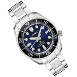 Seiko Prospex Marinemaster Automatic Scuba Divers Blue Dial Silver Steel Strap Watch for Men - SPB187J1 Authentic Buy Shop Now