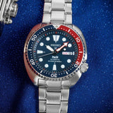 Seiko Prospex PADI Special Edition Automatic Blue Dial Silver Steel Strap Watch for Men - SRPE99 Authentic Buy Shop Now