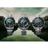 Seiko Prospex 140th Anniversary Limited Edition Automatic Scuba Divers Green Dial Silver Steel Strap Watch for Men - SPB207J1 Authentic Buy Shop Now