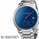 Burberry Classic Blue Dial Silver Steel Strap Watch for Men - BU10007