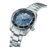 Seiko Prospex Glacier Save The Ocean Special Edition Automatic Blue Dial Silver Steel Strap Watch for Men - SPB299J1 Authentic Buy Shop Now