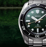 Seiko Prospex 140th Anniversary Limited Edition Automatic Scuba Divers Green Dial Silver Steel Strap Watch for Men - SPB207J1 Authentic Buy Shop Now