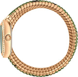 Just Cavalli Glam Snake Green Dial Multicolor Steel Strap Watch for Women - JC1L163M0265 Authentic Buy Shop Now