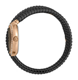 Just Cavalli Doppio Black Dial Black Steel Strap Watch for Women - JC1L163M0045 Authentic Buy Shop Now