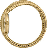 Just Cavalli Doppio Gold Dial Gold Steel Strap Watch for Women - JC1L163M0025 Authentic Buy Shop Now