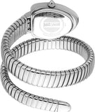 Just Cavalli Lady Snake Blue Dial Silver Steel Strap Watch for Women - JC1L249M0015 Authentic Buy Shop Now
