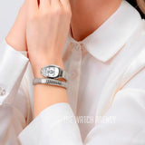Just Cavalli Serpente Silver Dial Silver Steel Strap Watch for Women - JC1L227M0015 Authentic Buy Shop Now