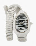 Just Cavalli Glam Evo 8 Black Dial Silver Steel Strap Watch for Women - JC1L225M0025 Authentic Buy Shop Now