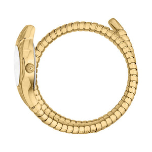Just Cavalli Fiore White Dial Gold Steel Strap Watch for Women - JC1L354M0025 Authentic Buy Shop Now
