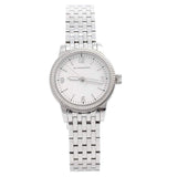 Burberry Utilitarian White Dial Silver Steel Strap Watch for Women - BU7856 Authentic Buy Shop Now