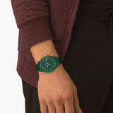 Lacoste 12.12 Move Green Dial Green Silicon Strap Watch for Men - 2011238 Authentic Buy Shop Now