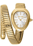 Just Cavalli Aversa Silver Dial Gold Steel Strap Watch for Women - JC1L222M0025 Authentic Buy Shop Now