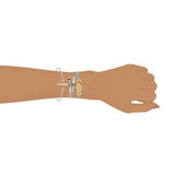 Just Cavalli Ornato Gold Dial Two Tone Steel Strap Watch for Women - JC1L303M0055 Authentic Buy Shop Now