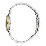 Just Cavalli Donna Glam Green Dial Two Tone Steel Strap Watch for Women - RC5L098M0065 Authentic Buy Shop Now