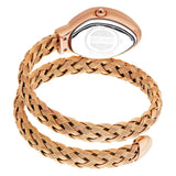 Just Cavalli Novara Green Dial Rose Gold Steel Strap Watch for Women - JC1L264M0045 Authentic Buy Shop Now