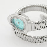 Just Cavalli Lady Snake Blue Dial Silver Steel Strap Watch for Women - JC1L249M0015 Authentic Buy Shop Now