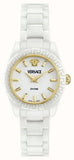 Versace DV One Mini White Dial White Ceramic Dial Watch for Women - VE9F00224 Authentic Buy Shop Now