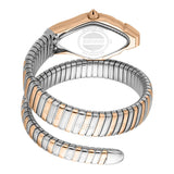 Just Cavalli Ferocious Silver Dial Two Tone Steel Strap Watch for Women - JC1L306M0075 Authentic Buy Shop Now