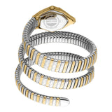 Just Cavalli Mesmerizing White Dial Two Tone Steel Strap Watch for Women - JC1L304M0055 Authentic Buy Shop Now