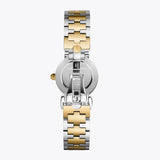 Tory Burch Reva Gold Dial Two Tone Steel Strap Watch for Women - TBW4016 Authentic Buy Shop Now