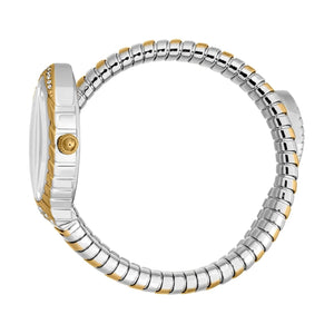 Just Cavalli Specchio Silver Dial Two Tone Steel Strap Watch for Women - JC1L322M0055 Authentic Buy Shop Now