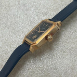 Tory Burch Robinson Quartz Blue Dial Blue Leather Strap Watch for Women - TBW1511 Authentic Buy Shop Now
