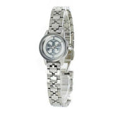 Tory Burch Reva Silver Dial Silver Steel Strap Watch for Women - TBW4044