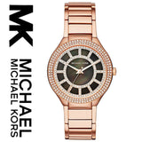Michael Kors Kerry Black Mother of Pearl Dial Rose Gold Dial Watch for Women - MK3397 Authentic Buy Shop Now