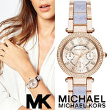 Michael Kors Parker Gold Dial Two Tone Steel Strap Watch for Women - MK6327 Authentic Buy Shop Now