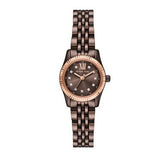 Michael Kors Lexington Three-Hand Brown Dial Brown Steel Strap Watch for Women - MK4844 Authentic Buy Shop Now