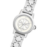 Tory Burch Reva Silver Dial Silver Steel Strap Watch for Women - TBW4044 Authentic Buy Shop Now