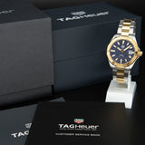 Tag Heuer Aquaracer Calibre 5 Blue Dial Two Tone Steel Strap Watch for Women - WBD2120.BB0930 Authentic Buy Shop Now