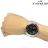 Coach Kent Black Dial Silver Steel Strap Watch for Men - 14602556 Authentic Buy Shop Now
