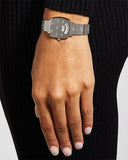 Gucci Grip Quartz Silver Dial Silver Steel Strap Watch For Men - YA157501 Authentic Buy Shop Now