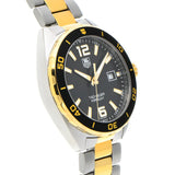 Tag Heuer Formula 1 Quartz Black Dial Two Tone Steel Strap Watch for Men - WAZ1121.BB0879 Authentic Buy Shop Now