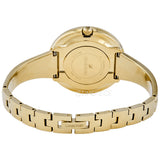 Swarovski Crystalline Bracelet White Dial Gold Steel Strap Watch for Women - 5269253 Authentic Buy Shop Now