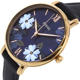 Fossil Jacqueline Blue Dial Blue Leather Strap Watch for Women - ES4673 Authentic Buy Shop Now