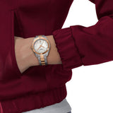 Tissot PR 100 Sport Chic Diamonds Mother of Pearl Dial Two Tone Steel Strap Watch for Women - T101.910.22.116.00 Authentic Buy Shop Now
