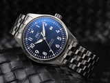 IWC Le Petit Prince XVIII Edition Blue Dial Silver Steel Strap Watch for Men - IW327014 Authentic Buy Shop Now