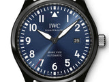 IWC Pilot’s Watch Mark XVIII Edition “Laureus Sport for Good Foundation" Blue Dial Black Nylon Strap Watch for Men - IW324703 Authentic Buy Shop Now