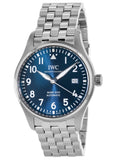 IWC Le Petit Prince XVIII Edition Blue Dial Silver Steel Strap Watch for Men - IW327014 Authentic Buy Shop Now