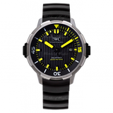 IWC Aquatimer Automatic 2000 Black Dial Black Rubber Strap Watch for Men - IW358001 Authentic Buy Shop Now