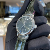 IWC Portofino Automatic Green Dial Green Leather Strap Watch for Women - IW357405 Authentic Buy Shop Now