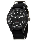 IWC Pilot Watch Chronograph Top Gun Edition Black Dial Black Nylon Strap Watch for Men - IW326901 Authentic Buy Shop Now