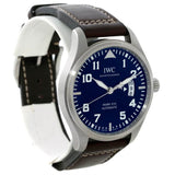 IWC Pilots Watch Mark XVII Edition Le Petit Prince Blue Dial Brown Leather Strap Watch for Men - IW326506 Authentic Buy Shop Now