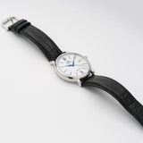 IWC Portofino Automatic '150 Years' Edition Automatic White Dial Black Leather Strap Watch for Men - IW356519 Authentic Buy Shop Now
